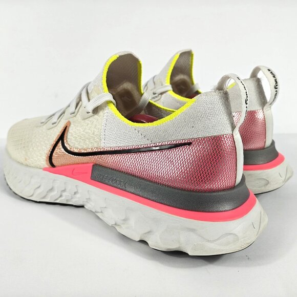 Nike React Infinity Run Flyknit Women's 10 Running Shoes Pink Blast CD4372-004 - Picture 5 of 16
